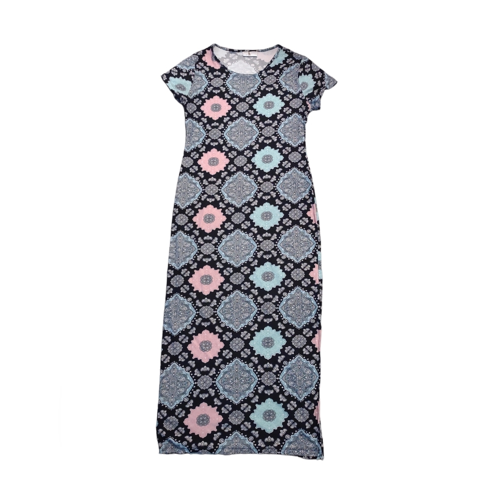Bobbie & Brooks Short Sleeve Maxi Dress Size M